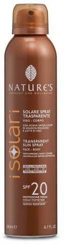 nature`s NATURE`S ISOLARI Spray do ciała SPF 20, 200ml