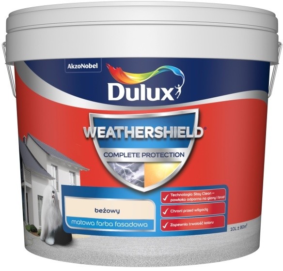 Dulux Farba elewacyjna Dulux beżowy 10 l 5311787