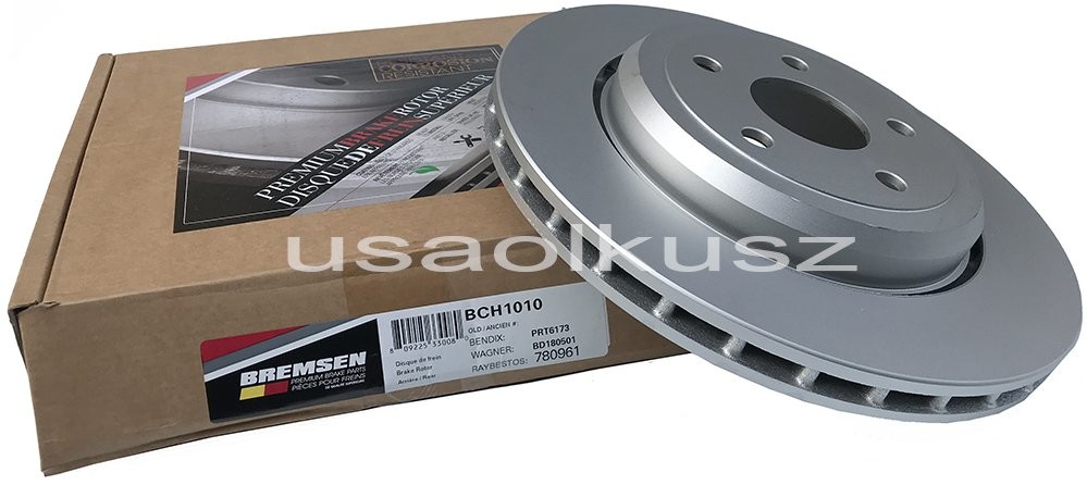 BREMSEN Tarcza hamulcowa tylna Jeep Grand Cherokee SRT 6,4 V8 2012 BCH1010