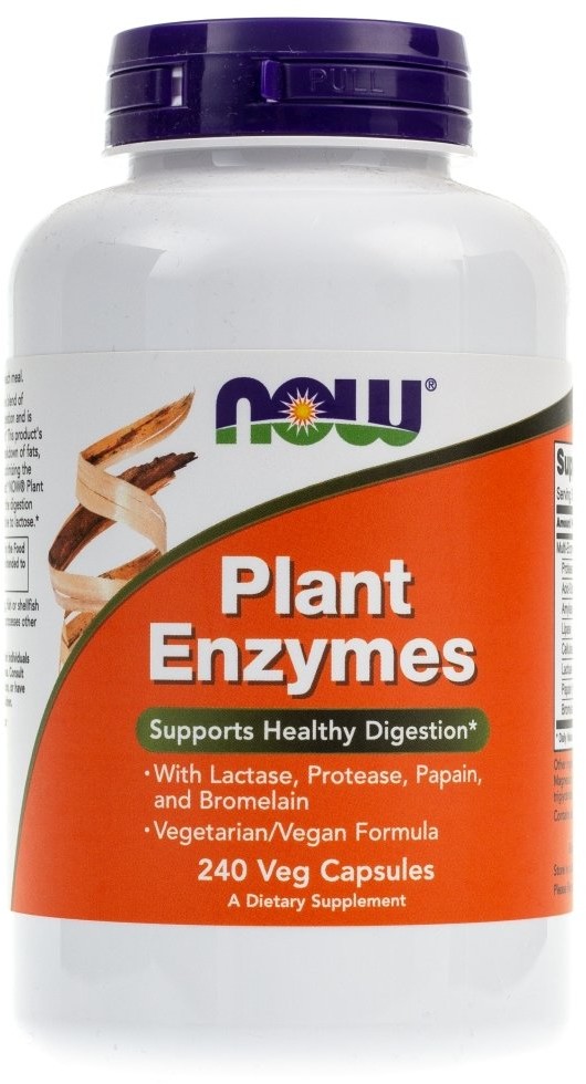 Now Foods Plant Enzymes - 240 kapsułek NOW2967