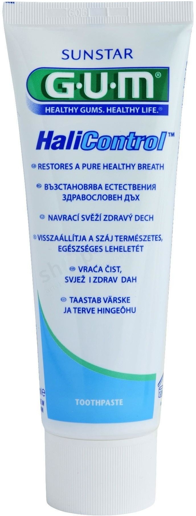 GUM Butler Sunstar Sunstar GUM HaliControl - Pasta do zębów przywracająca świeży oddech 75ml