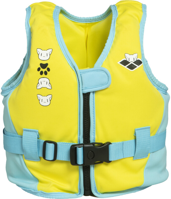 Arena Friends Swim Vest Kids, yellow 4-6Y 2021 Akcesoria do pływania 4018-310-4-6Y