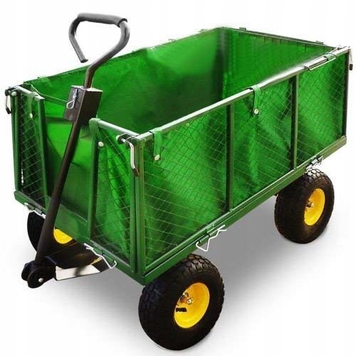 Wózek Transportowy 4 Kołowy Ogrodowy Przyczepka