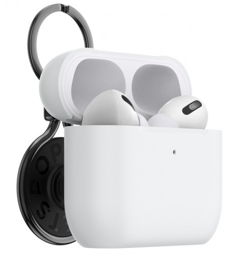 PopSockets Etui Popsockets z brelokiem AirPods, białe 842978183442