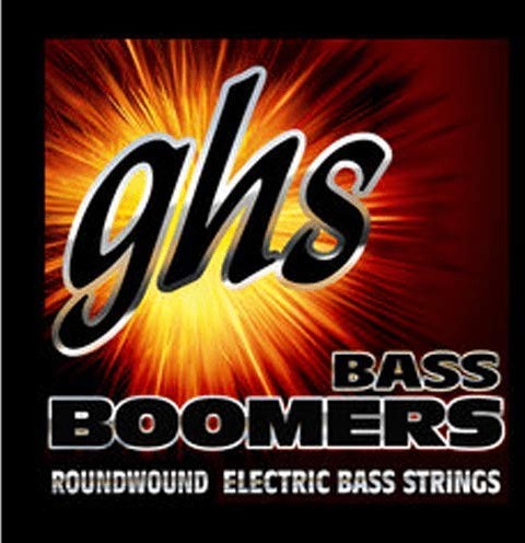 GHS Zestaw strun do gitar elektrycznych BASS BOOMERS - 3035 - Małe Mensur - Normalny - 050/107 CGH 3035