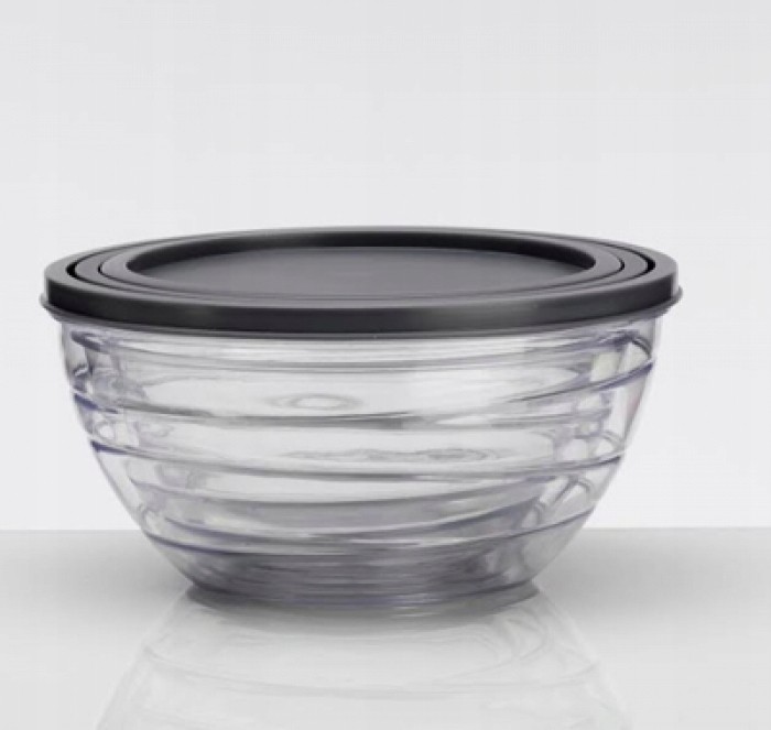 Zestaw 3 miseczek z pokrywkami FWH543 Flamefield