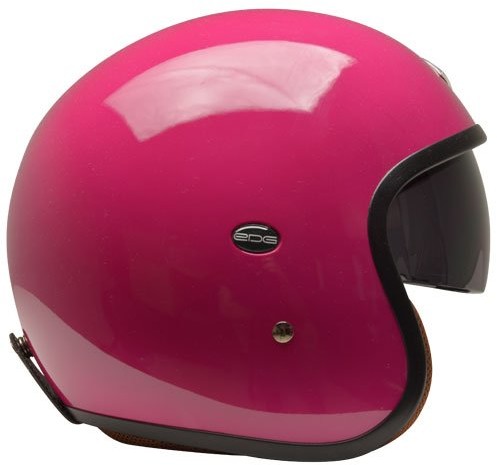 EDGUARD edguard województwo lubuskie) gblkl Jet kask motocyklowy Dirt ED-logo, czarny/złoty kolor XL różowa  różowa EDSPERSXL