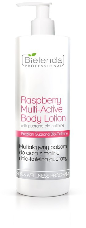 Bielenda Multiaktywny Balsam Do Ciała Z Maliną I Bio-Kofeiną Z Guaraną 500ml 2373