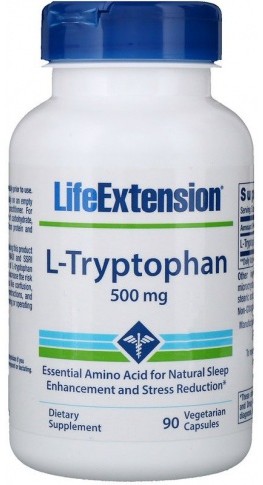 Life Extension Sklep Life Extension L-Tryptophan 90 vcaps