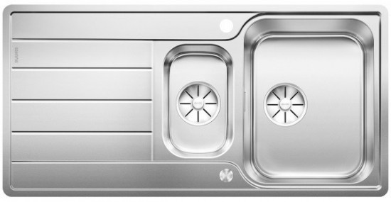 Blanco Zlew CLASSIMO 6S-IF Stal polerowana odwracalny korek auto. PushControl InFino 525328