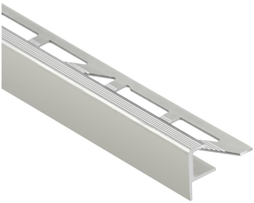 STANDERS Profil wykończeniowy schodowy Aluminium 2.5 m Srebrny Standers