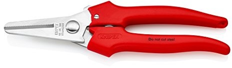 Knipex 95 05 190 kombi nożyczki do skórek z tworzywa sztucznego umspritzt 190 MM 95 05 190