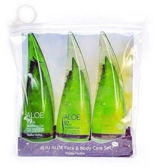 Holika Holika Aloe Jeju Face & Body Care Set zestaw produktów