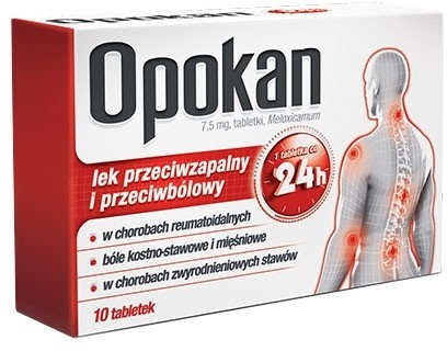 Aflofarm Opokan 7,5mg x10 tabletek