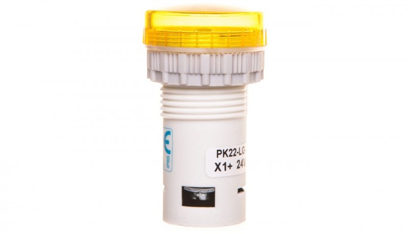 Spamel Lampka kompaktowa żółta PK22-LG-24-LED ACDC PK22-LG-24-LED\AC/DC