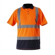 LAHTI PRO Koszulka polo ostrzegawcza pomarańczowa rozmiar L L4030103 LPL4030103