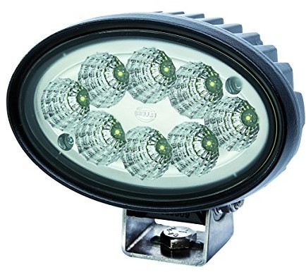 Hella reflektor roboczy owalne 100 LED Gen. II do nahfelda usle podwodne, czarny 996761011