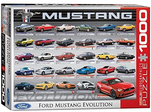 Eurographics Puzzle 1000 Pc - Ford Mustang Evolution 50th Anniversary (LS)