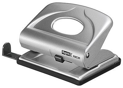 Rapid Dziurkacz FMC20 Rapid srebrny 20 kartek 21835402 21835402