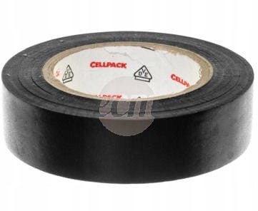 Taśma izolacyjna 128 0.15-15-10 PVC/czarna 145821