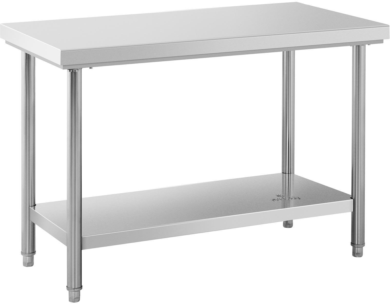 Royal Stół roboczy ze stali nierdzewnej 120 x 60 cm udźwig 137 kg Catering RC-12060SS