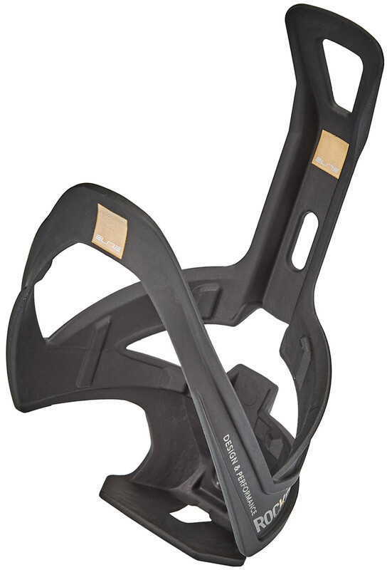 ELITE Rocko Uchwyt na bidon Carbon, black matte/golden design 2021 Uchwyty 245387