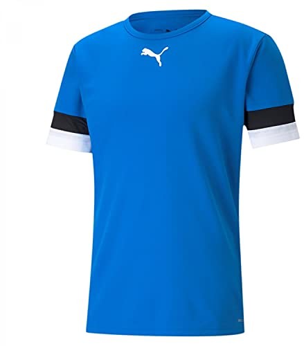 Puma Koszulka męska, niebieska/czarna/biała, Electric Blue Lemonade Black White L 704932-02