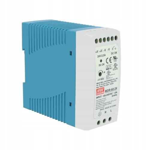 Mean Well Zasilacz Din MDR-60-24 60W 24V 2.5A