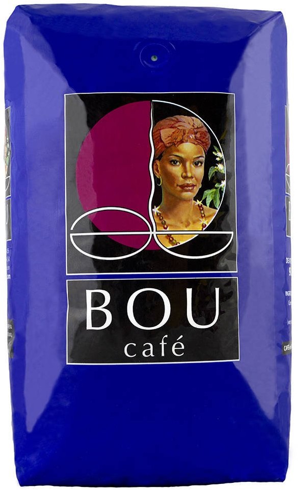 BOU Cafe Kawa BOU Cafe Natural Descafeinado 1kg- bezkofeinowa 100% arabica