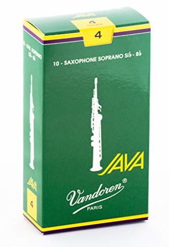 Vandoren SR304 Java saksofon sopranowy liście - 10 sztuk SR304