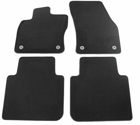 Seat 5FJ863011LOE tekstylne dywaniki 4 x dywaniki materiałowe czarne