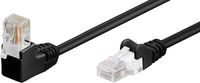 MicroConnect RJ-45/RJ-45 kat.5e U/UTP Czarny 10m UTP510BA UTP510BA