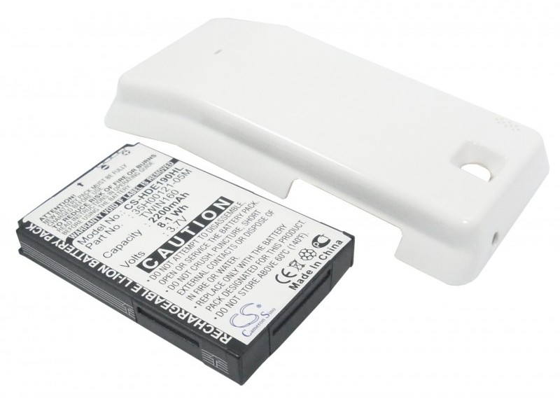 Cameron Sino HTC Hero 100 TWIN160 2200mAh 8.14Wh Li-Ion 3.7V powiększony biały