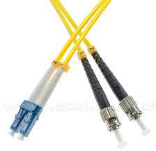 Opto Patchcord Opto LC/UPC-ST/UPC SM duplex 0,5m