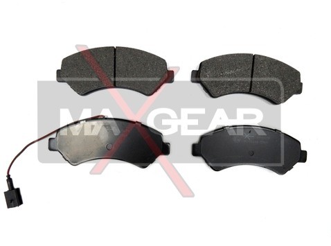 MaxGear Zestaw klocków hamulcowych, hamulce tarczowe 19-0674