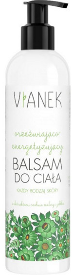 Sylveco Vianek Orzeźwiająco energetyzujący balsam do ciała 300ml 1234582226