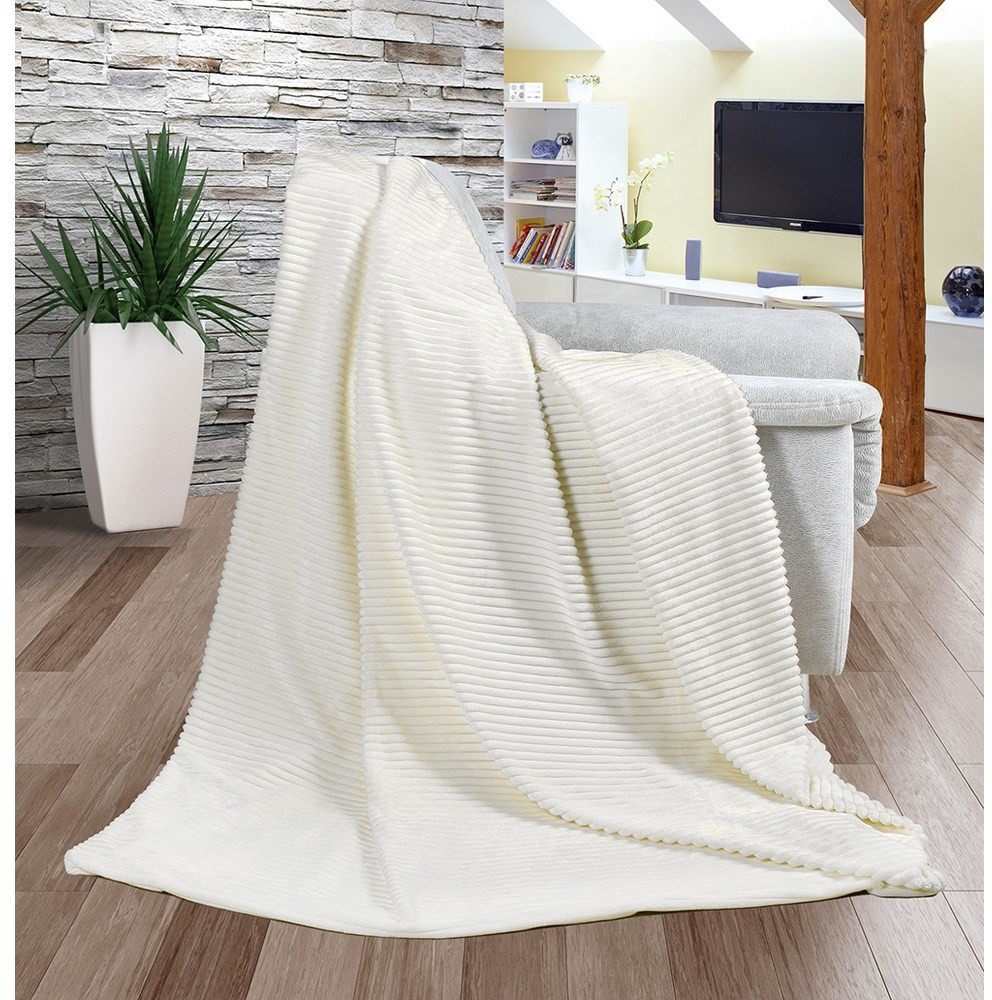 Bellatex Koc Ocean kremowy, 150 x 200 cm,