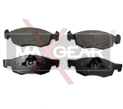 MaxGear Zestaw klocków hamulcowych, hamulce tarczowe 19-0621