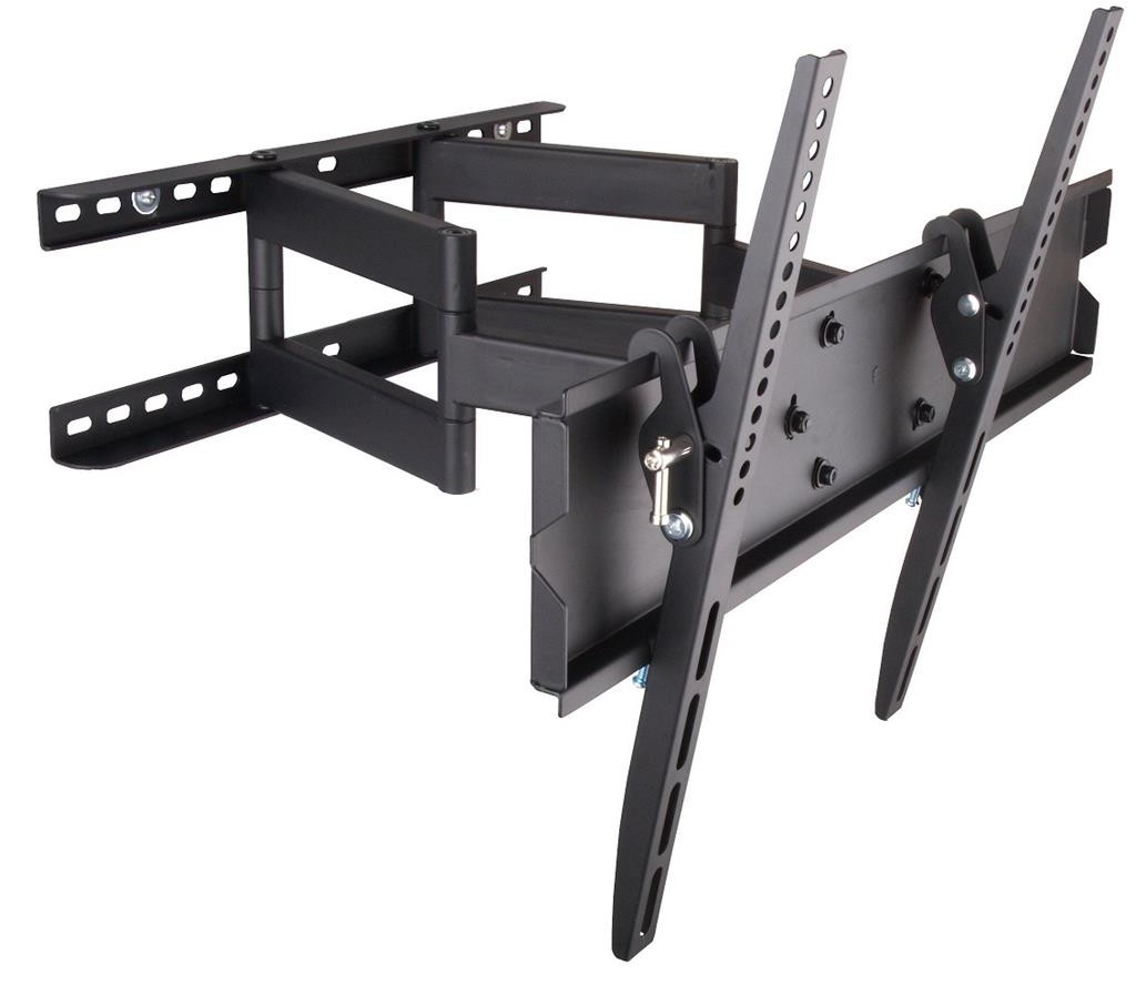 Techly Techly Uchwyt ścienny TV LCD/LED/PDP 42-70'' 70kg VESA pełna regulacja czarny 301436