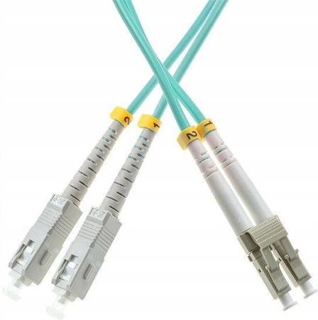 Opto Patchcord Opto LC/UPC-SC/UPC MM OM3 duplex 3m