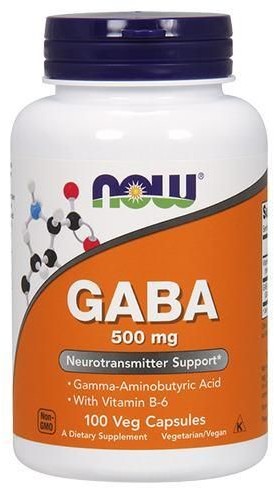 NOW NOW GABA 500 mg 100