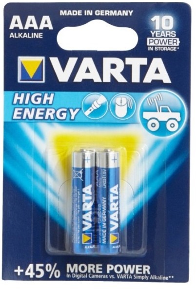 Varta Bateria High Energy AAA 2 szt.