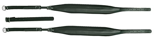 Gewa 766040 Tragriemen für Akkordeon extra breit Leder schwarz 766040