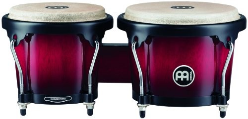 Meinl Percussion Zestaw meinl Percussion HB100 Wood bongo, Headliner Series, średnica 17,15 cm (6,75 cala) Macho/20,32 cm (8 cale) hembra HB100WRB