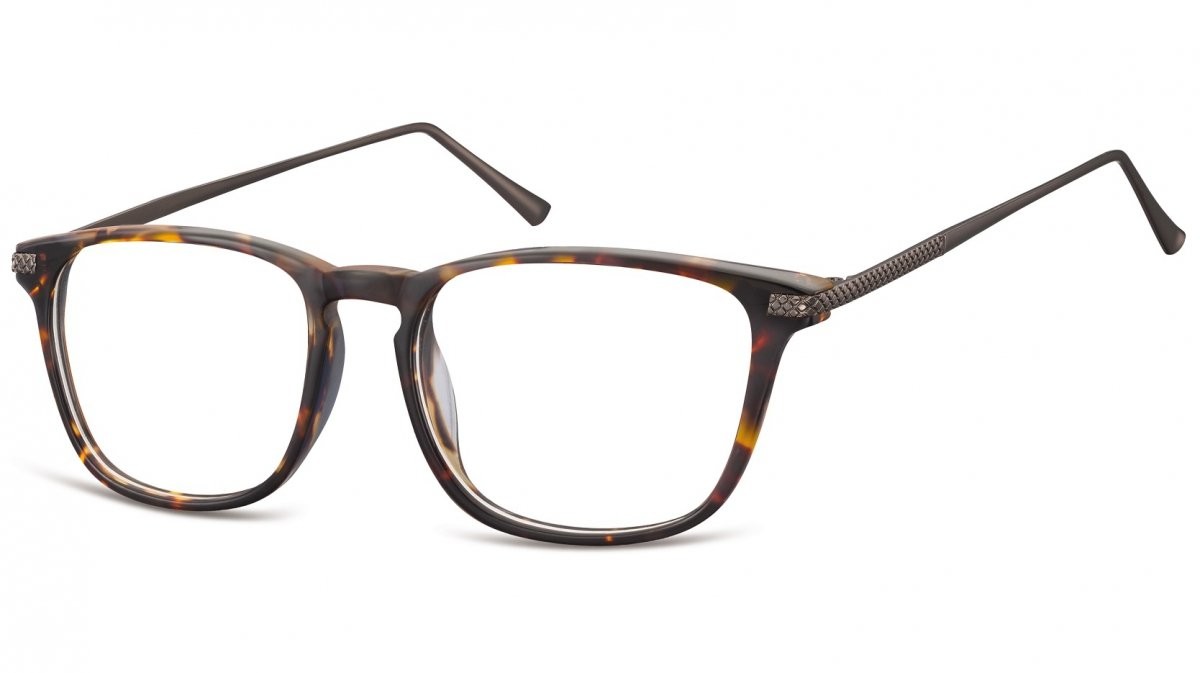 Sunoptic Oprawki korekcyjne Nerdy zerówki CP144B szylkret-panterka CP144B
