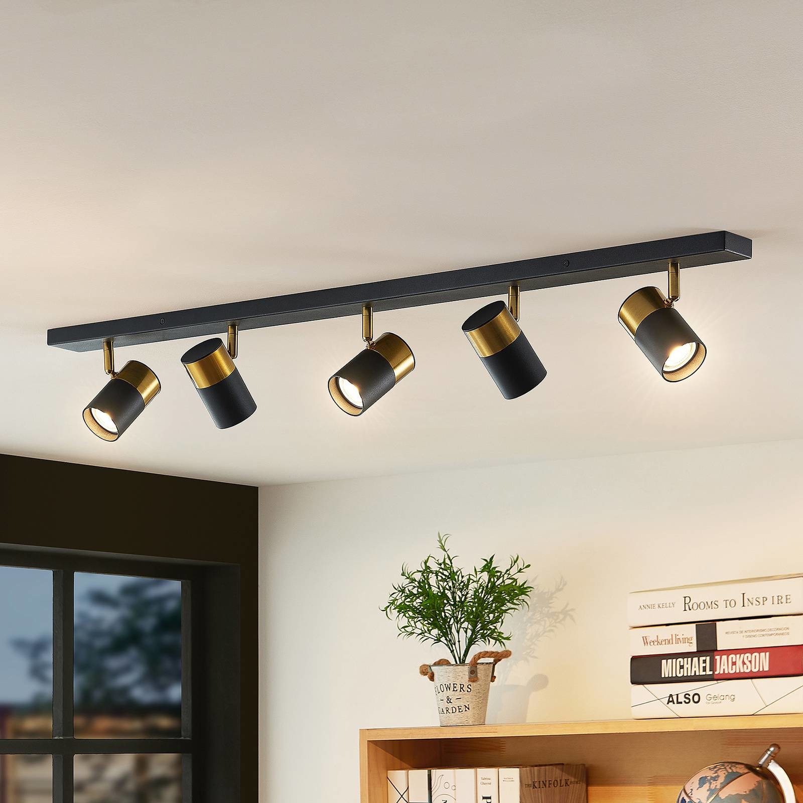 Arcchio Arcchio Evaro spot sufitowy pierścień z tyłu 5-pkt