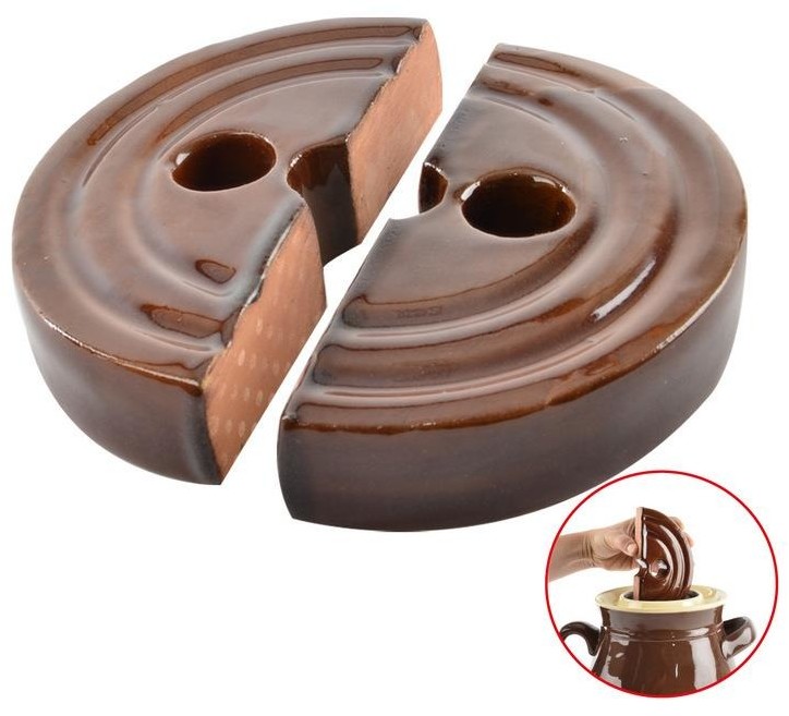 Kamień dociskowy do kiszenia kapusty beczki 23 cm 113066