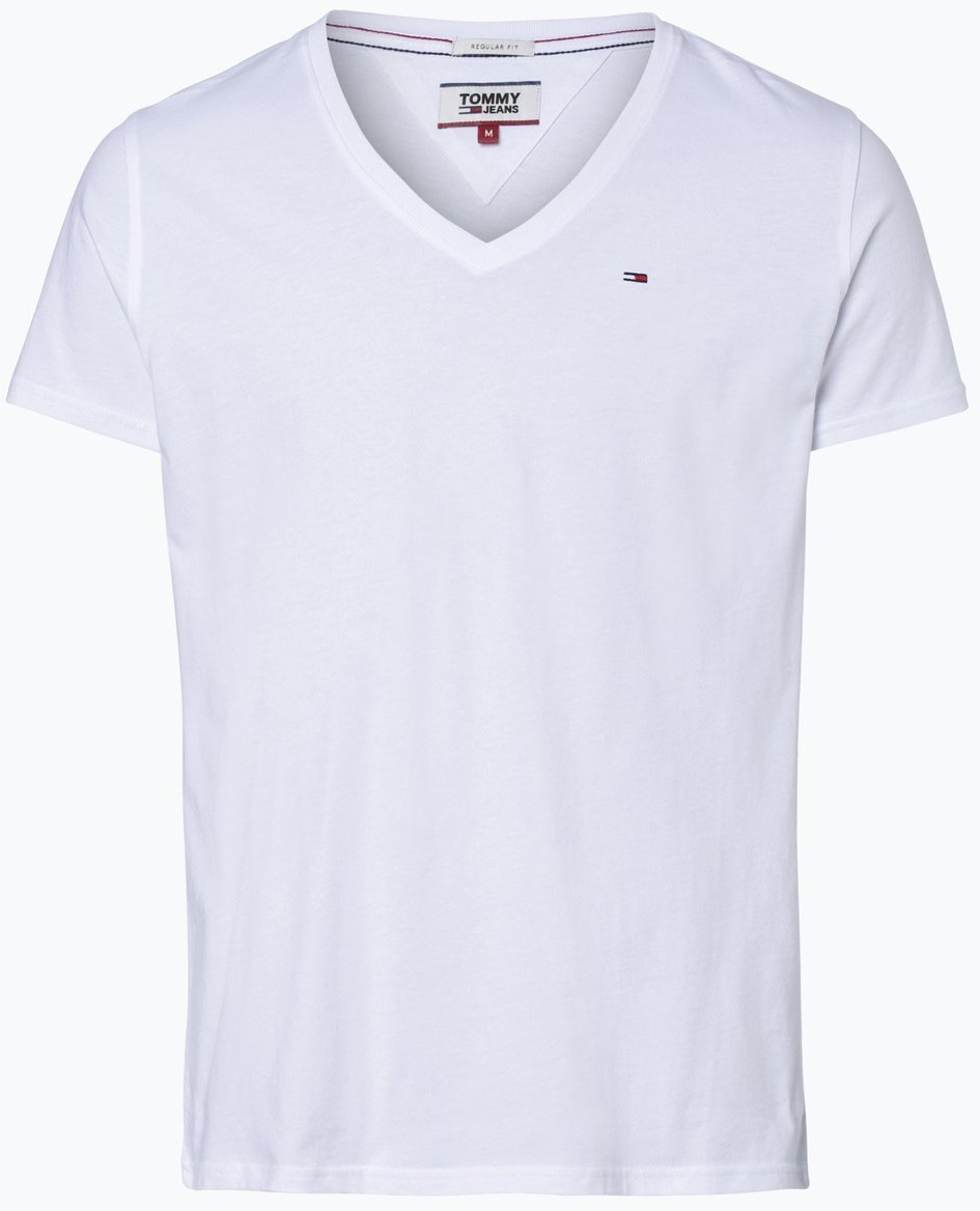 Tommy Jeans T-shirt męski, biały