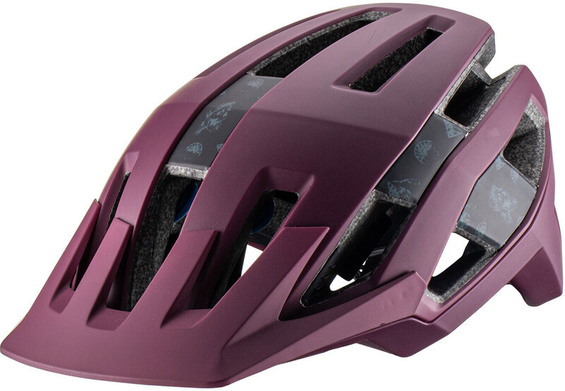 Leatt Leatt MTB Trail 3.0 Helmet, fioletowy 51-55cm 2022 Kaski MTB LE-HLT-2287/2306/S