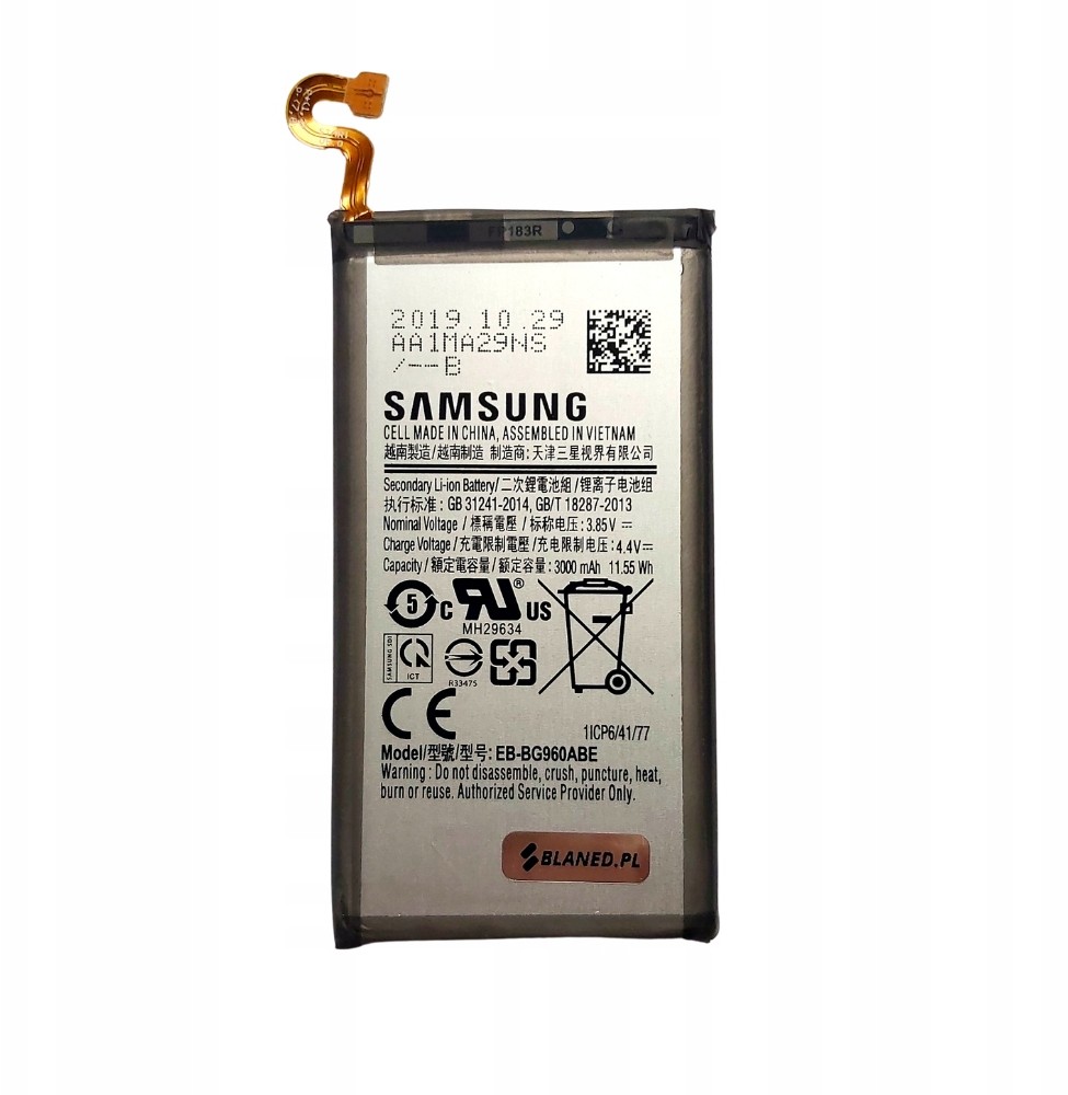 Samsung Nowa Oryginalna Bateria Galaxy S9 Fvat